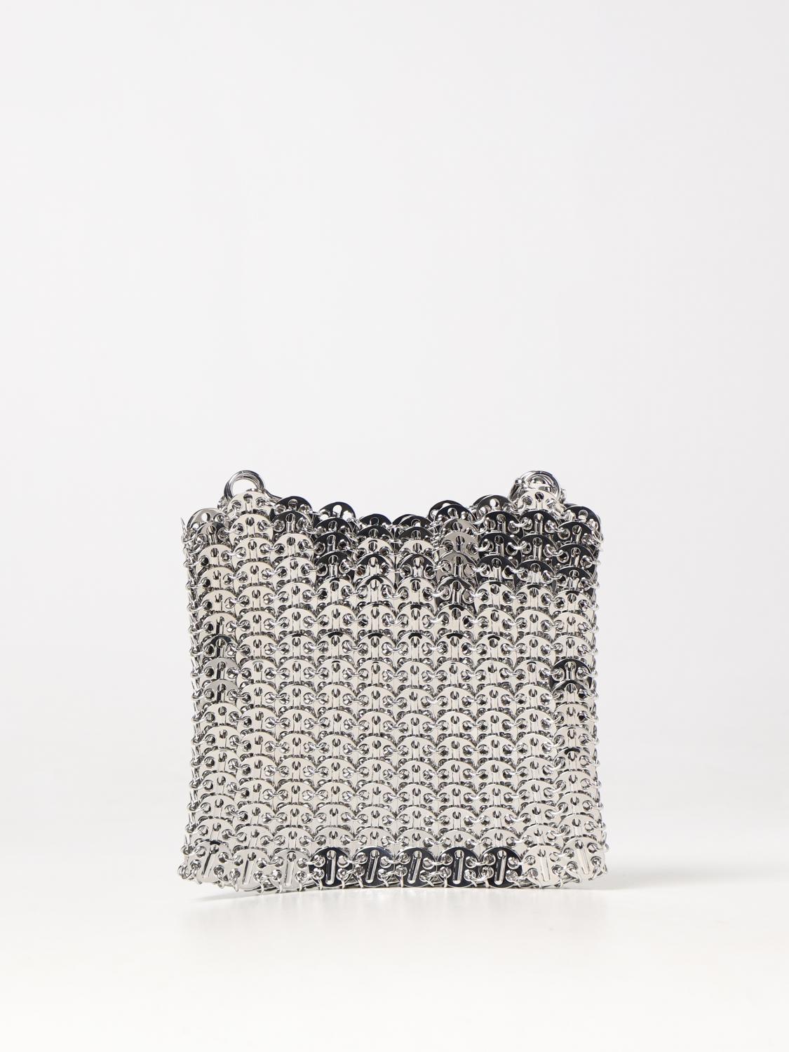 ショルダーバッグ・ポシェット RABANNE Woman Shoulder bag Silver 19ESS0007MET001 P040