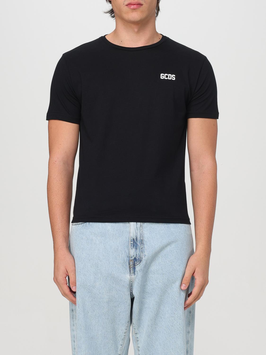 Tシャツ・カットソー GCDS Men T-shirt Black A2OM2302JE7 99