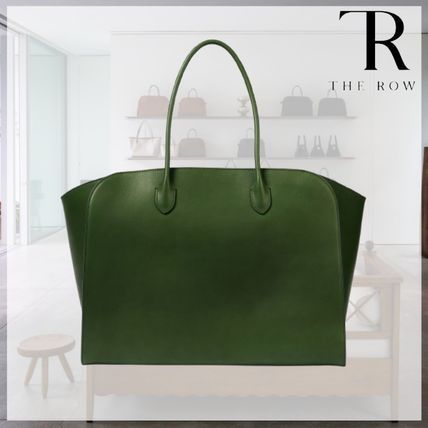 セレブ御用達）The Row Marloラージレザートートバッグ (The Row