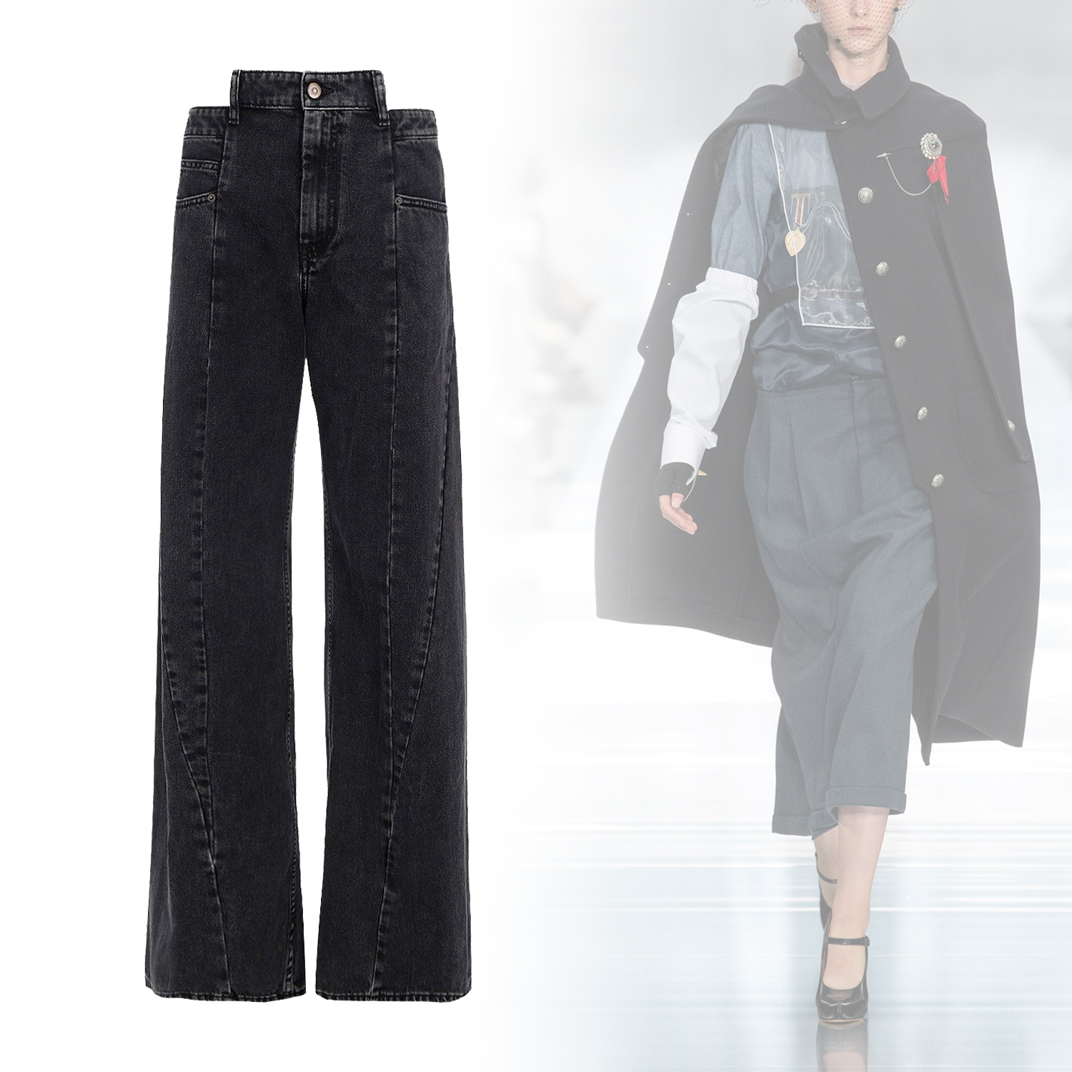 ◆Maison Margiela◆ Decortice フレア ジーンズコットン