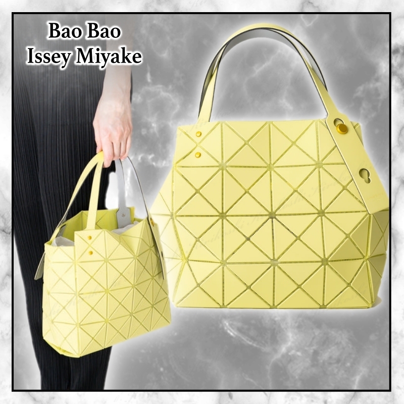 ◆BAOBAO ISSEY MIYAKE NEW◆CARAT ハンドバッグ/Yellow◆