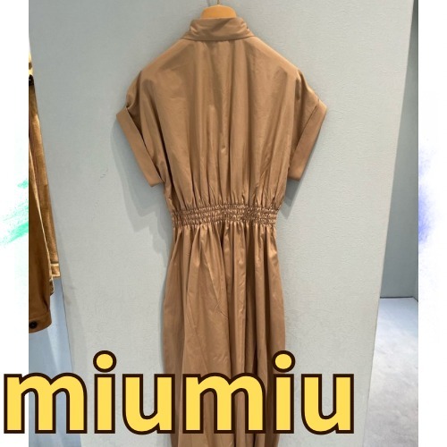 ポプリンドレス