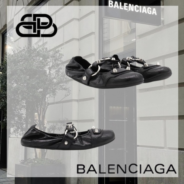 関税送料込 BALENCIAGA バレエシューズ