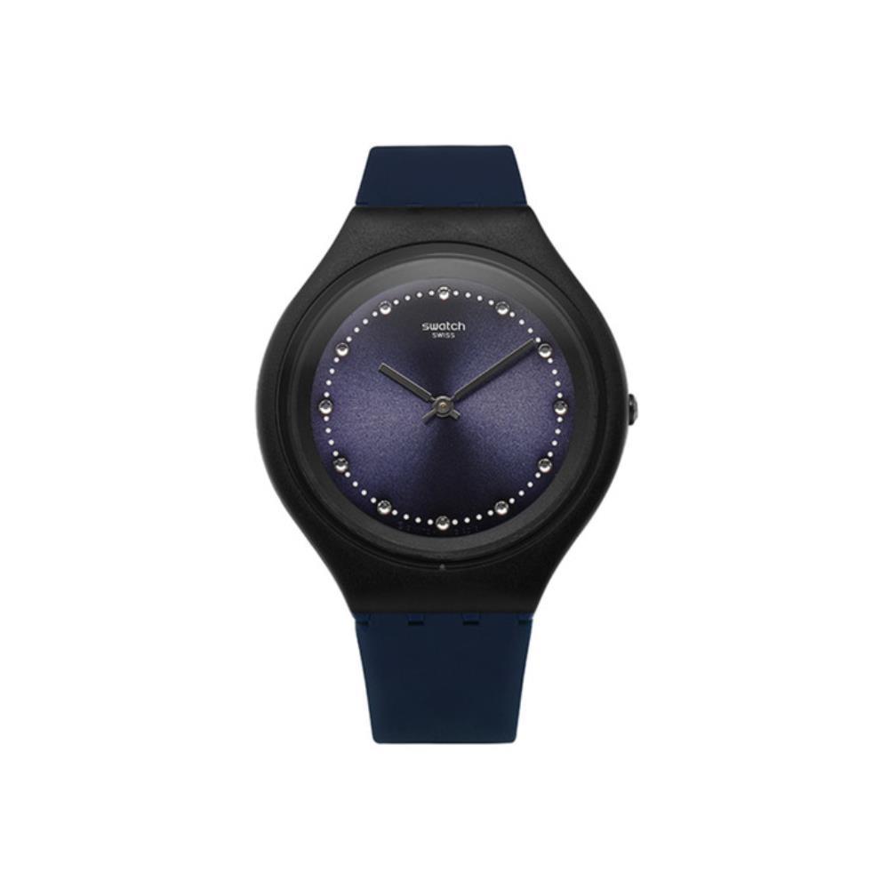 アナログ腕時計 SWATCH NEW SKIN SKINSPARKS Men's Urethane Watch SVUN100