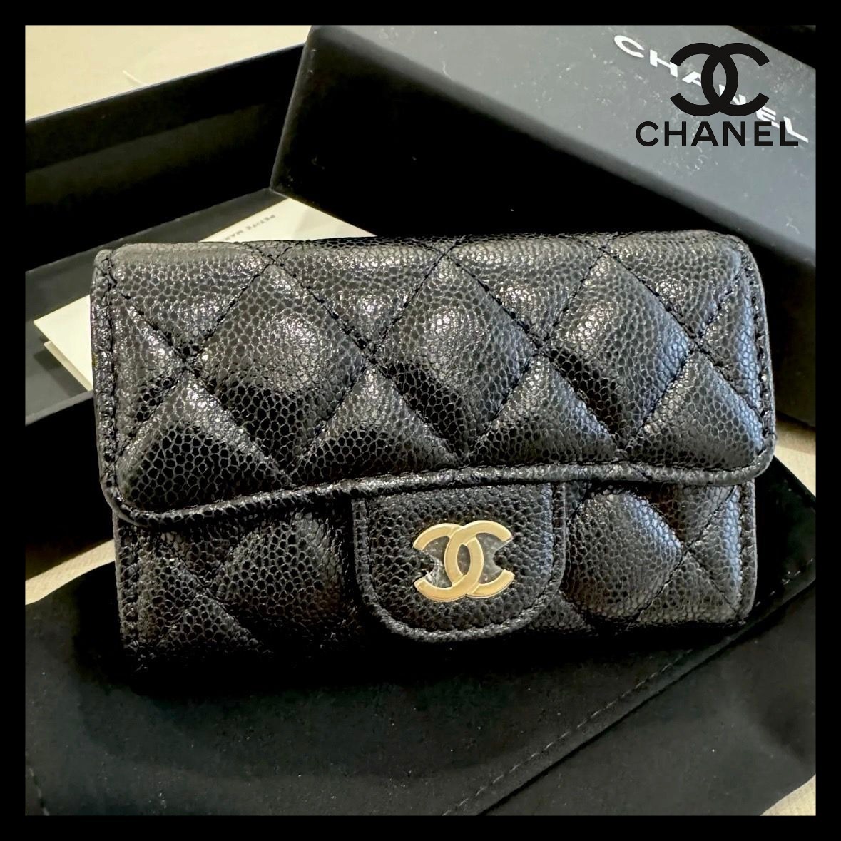 【ギフトにも大人気♡】CHANEL キーケース