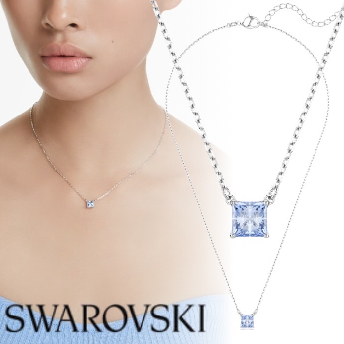 国内直営【Swarovski】Matrix ペンダント スクエア・カット