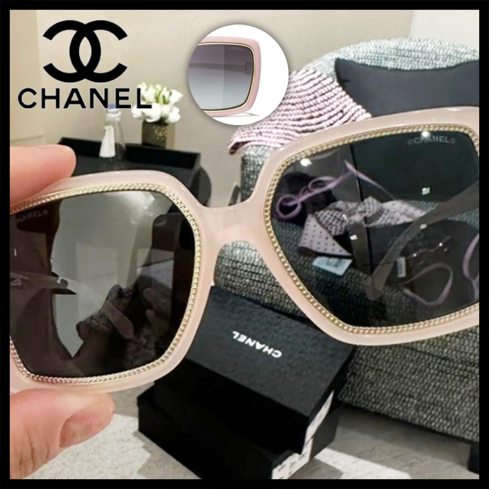 【ココビーチ☆スタイリッシュ】 CHANEL サングラス スクエア