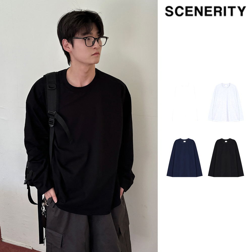 【SCENERITY】Supima long sleeve