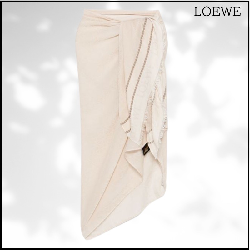 【LOEWE】アナグラム ジャカード パレオ（コットンボイル）