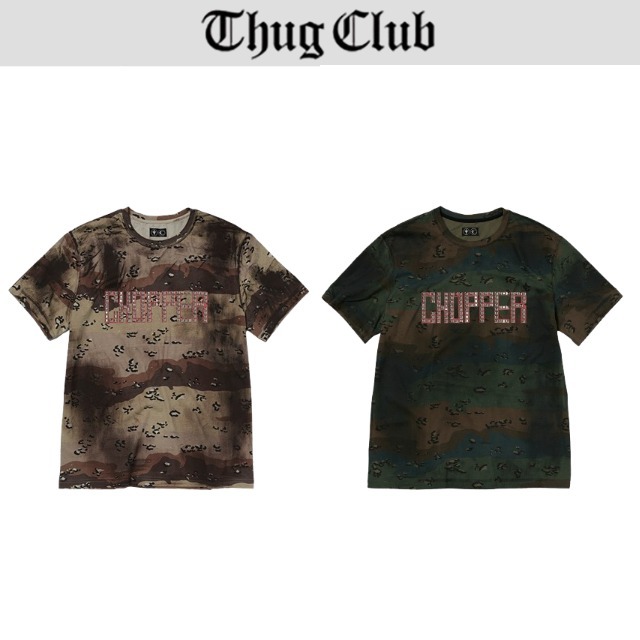 【Thug Club】 Camoflage Chopper T-Shirt