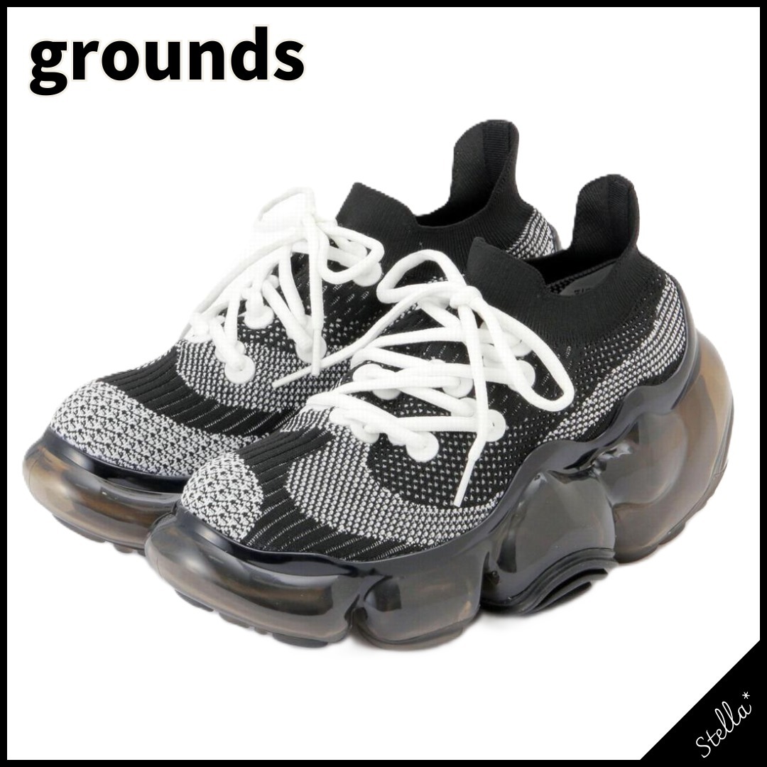 別注■grounds■大人気 MOOPIE EL/RF/BLACK 国内発送 すぐ届く