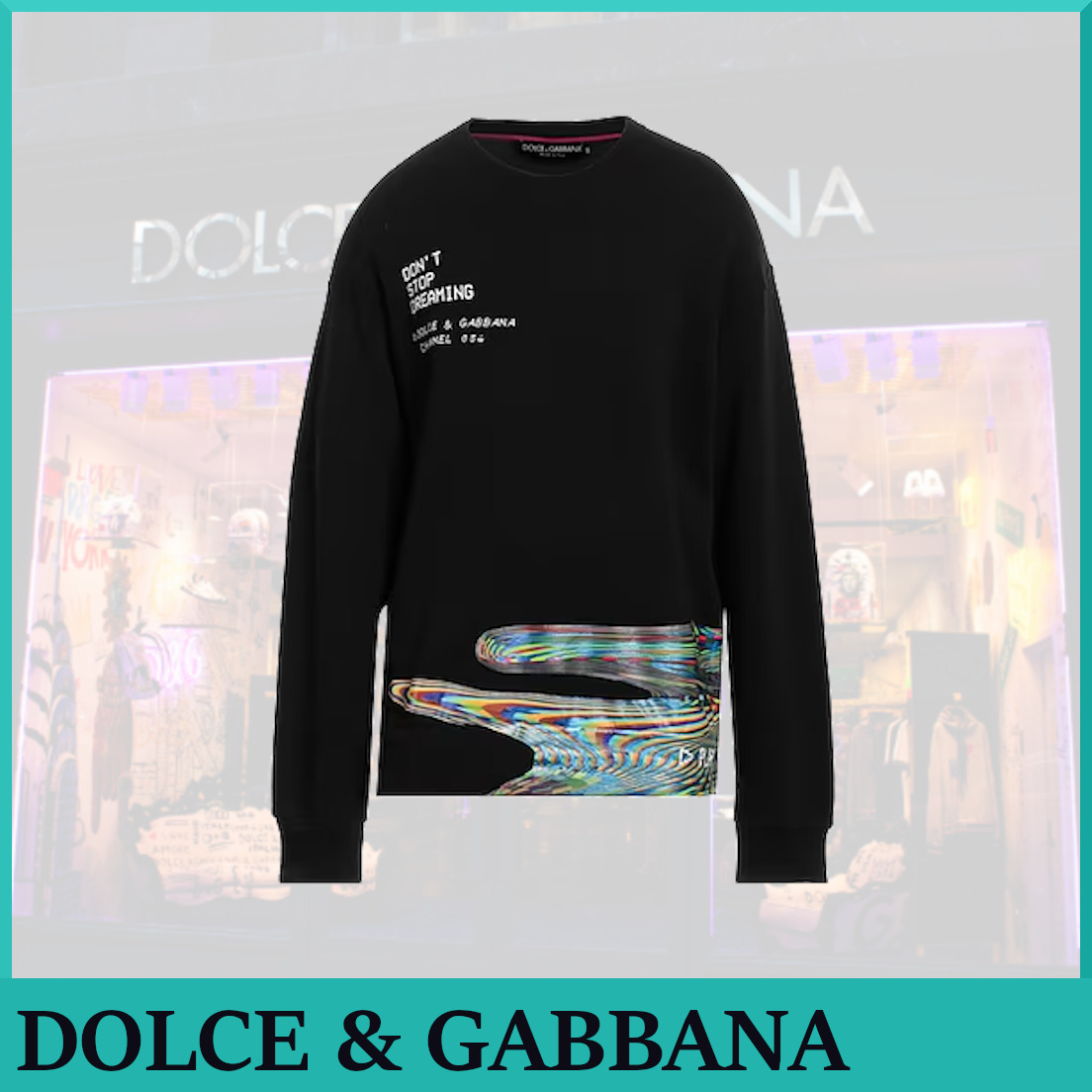 DOLCE&GABBANA★フリーススウェットトレーナー