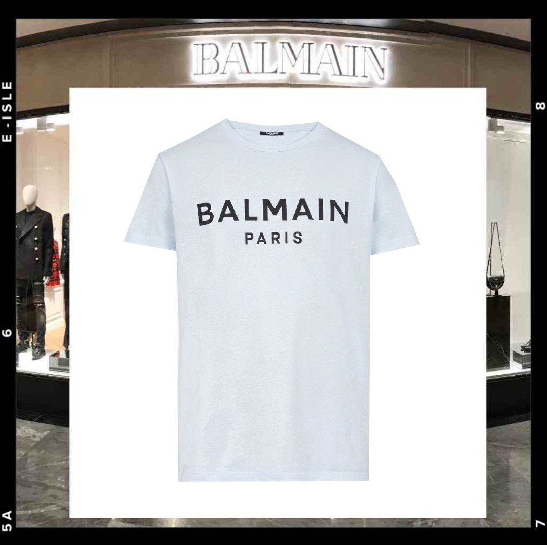 希少【BALMAIN】バルマン ロゴ SS Tシャツ