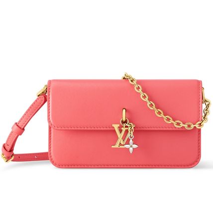 LOUIS VUITTON ウォレット オン チェーン・LV ブルーム / M14548 大人気☆】Louis Vuitton ウォレットオンチェーン LVブルーム