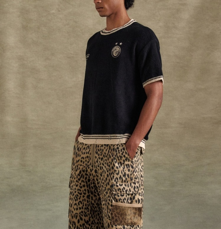 ★ANDERSSON BELL★ FOOTBALL SHORT SLEEVE SWEATER atb1285m(BL