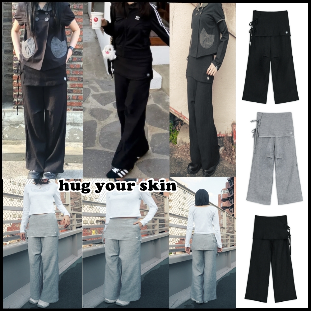 ★早期完売★hug your skin★Skirt layered pants★日本未入荷★