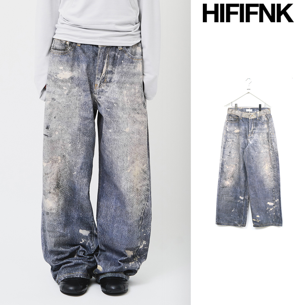 【HI FI FNK】Digital Wide Denim