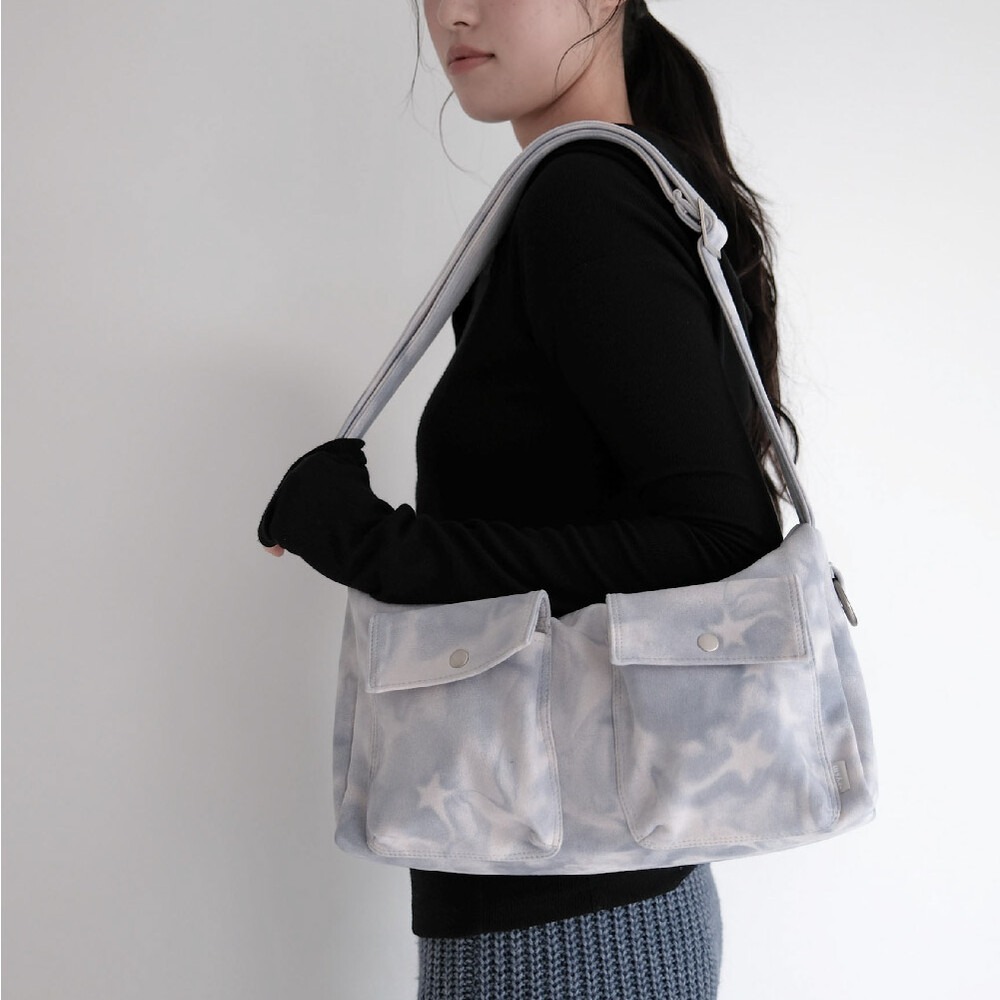 ショルダーバッグ・ポシェット RYSM Starry suede bag - Blue