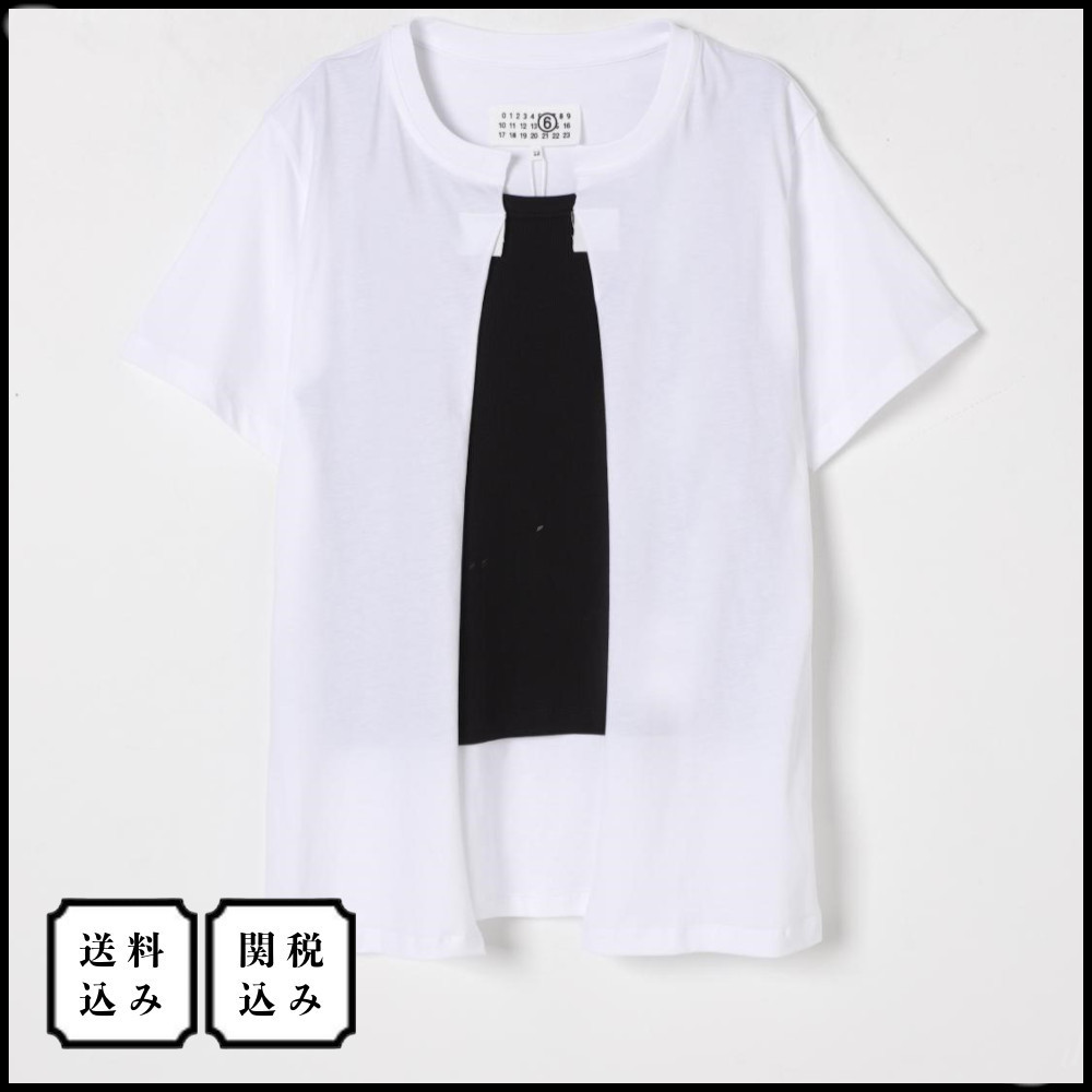 関税込★MM6 Maison Margiela KidsレイヤードTシャツ/大人もOK！