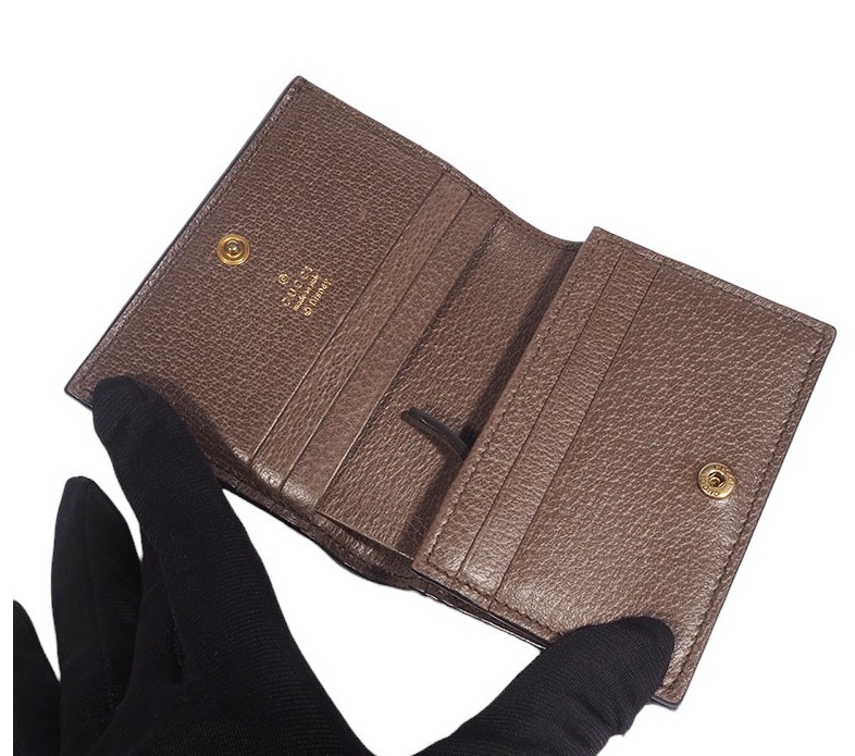 《GUCCI》ドナルドダック カード 折りたたみ財布 中古