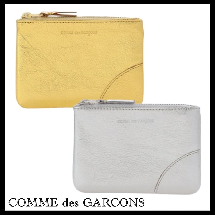 Wallet COMME des GARCONS 国内買付 メタリック ポーチ小