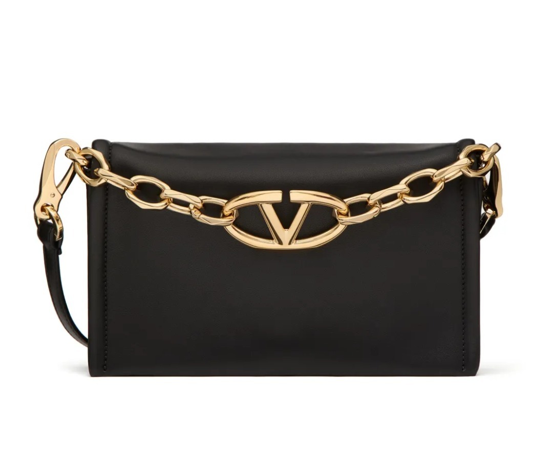 Valentino Garavani Vロゴ チェーン ショルダーバッグ