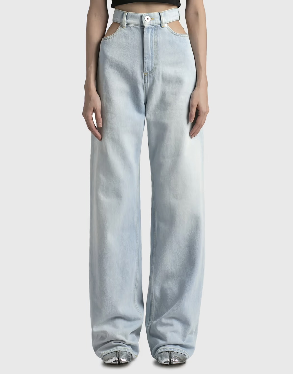 maison margiela デニム パンツ ボトム マルジェラ カットアウト
