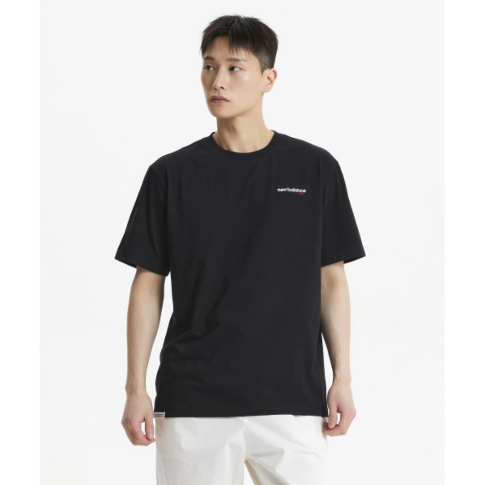 ★New Balance★ NBNEF21423 UNI Essential Big Logo Short Slee