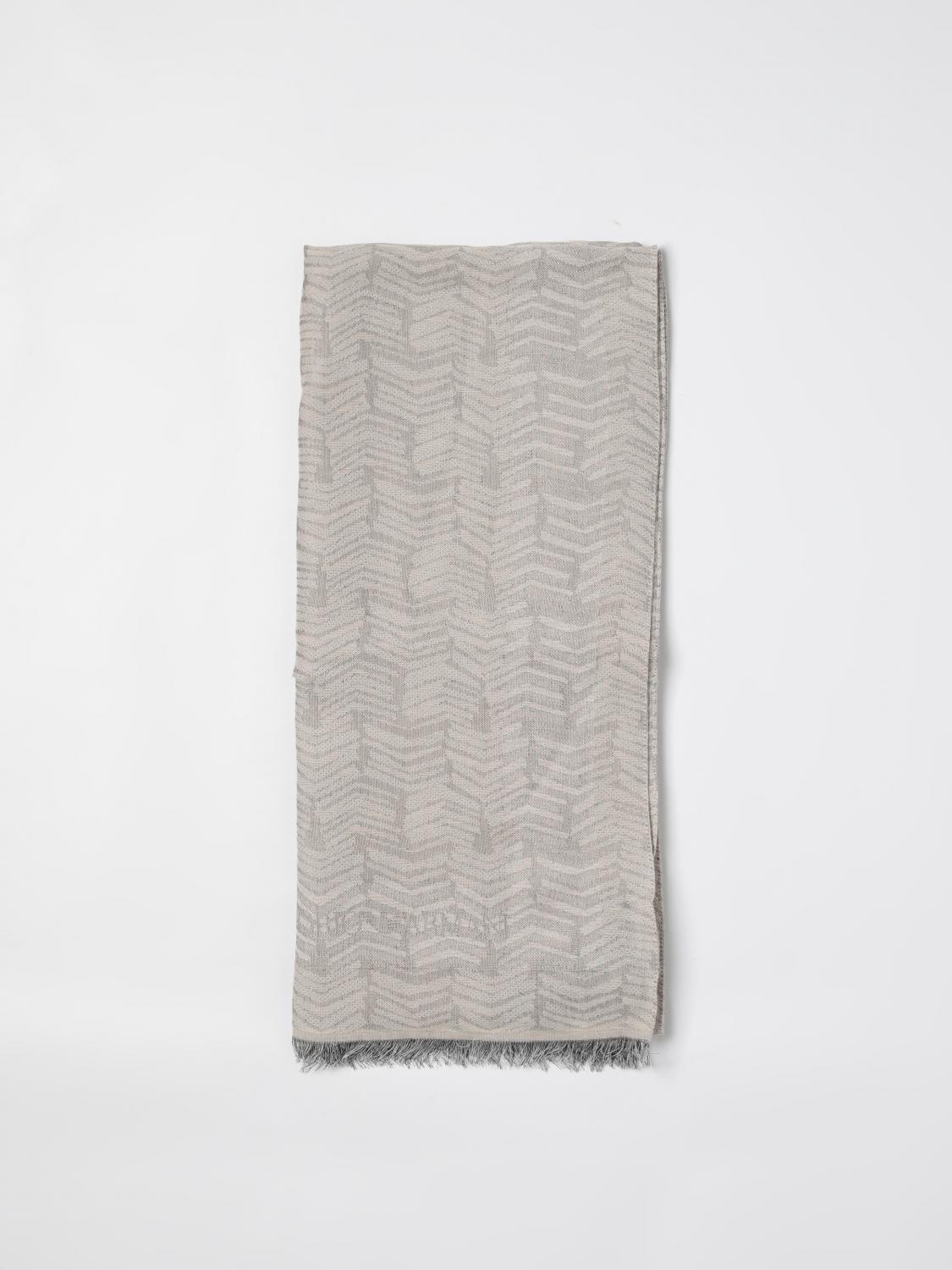 スカーフ EMPORIO ARMANI Woman Scarf Grey EW001872AF15680 U8052