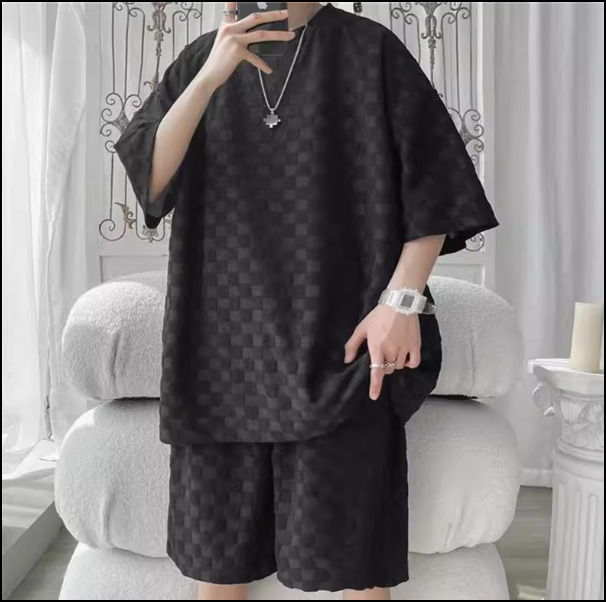 半袖Tシャツ ハーフパンツ 上下 お洒落 セットアップ 韓国