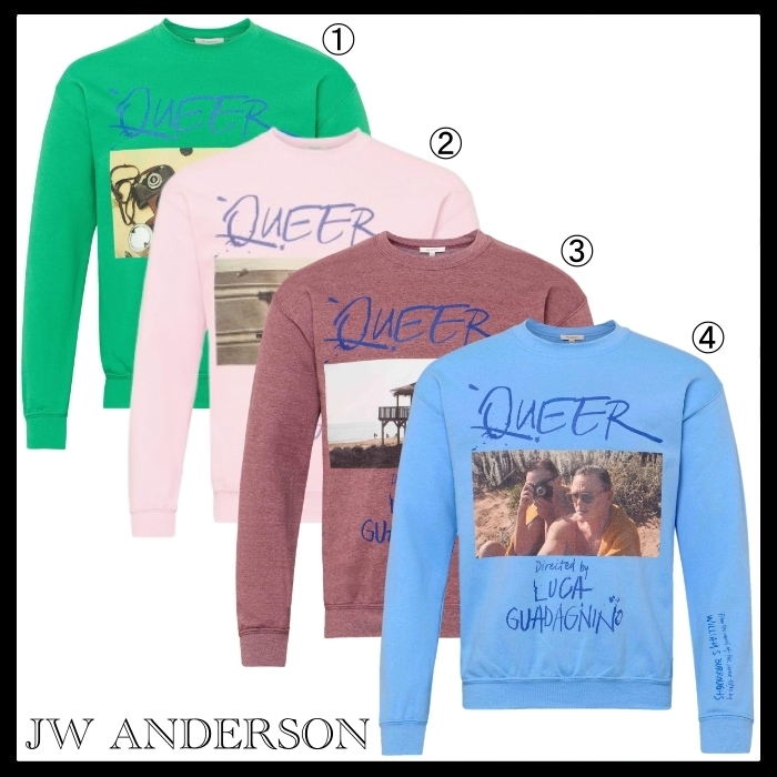 JW ANDERSON X QUEER 国内買付 フォトプリント スウェットシャツ