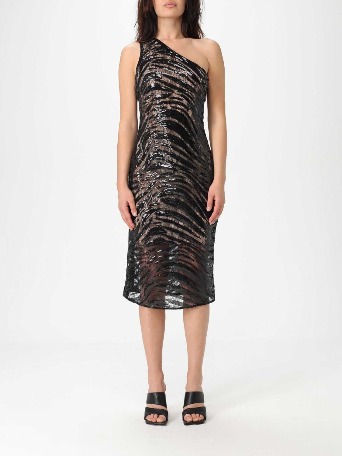 ワンピース JUST CAVALLI Woman Dress Black 78PAO940J0222 899