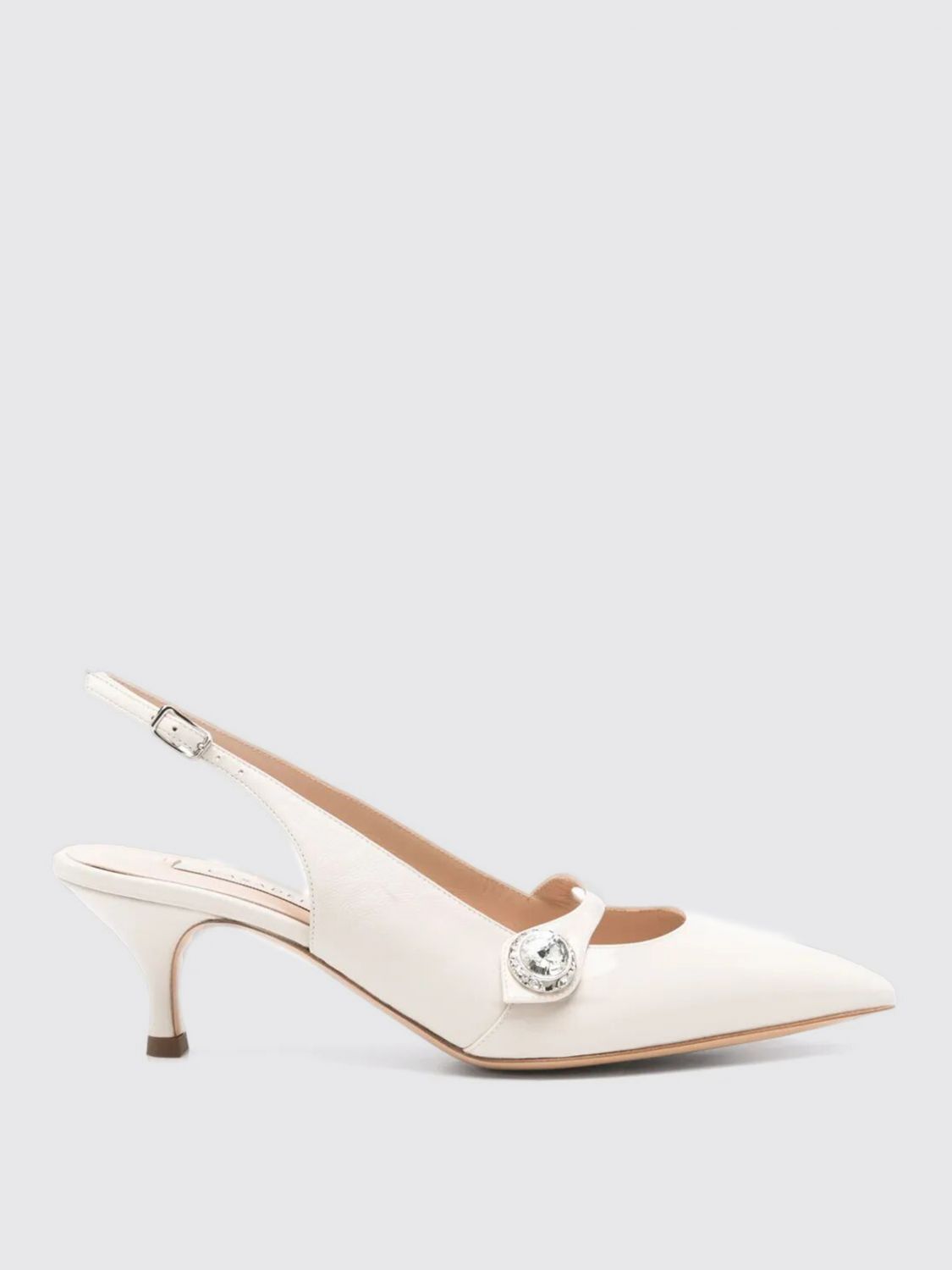 シューズ・サンダルその他 CASADEI Woman High heel shoes Ecru 1G639J0501T0272 C105