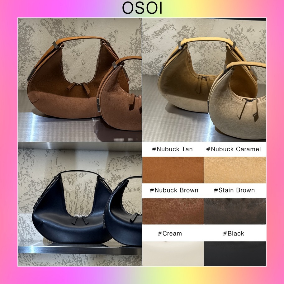 【OSOI】韓国人気★TONI HOBO BAG (全色)