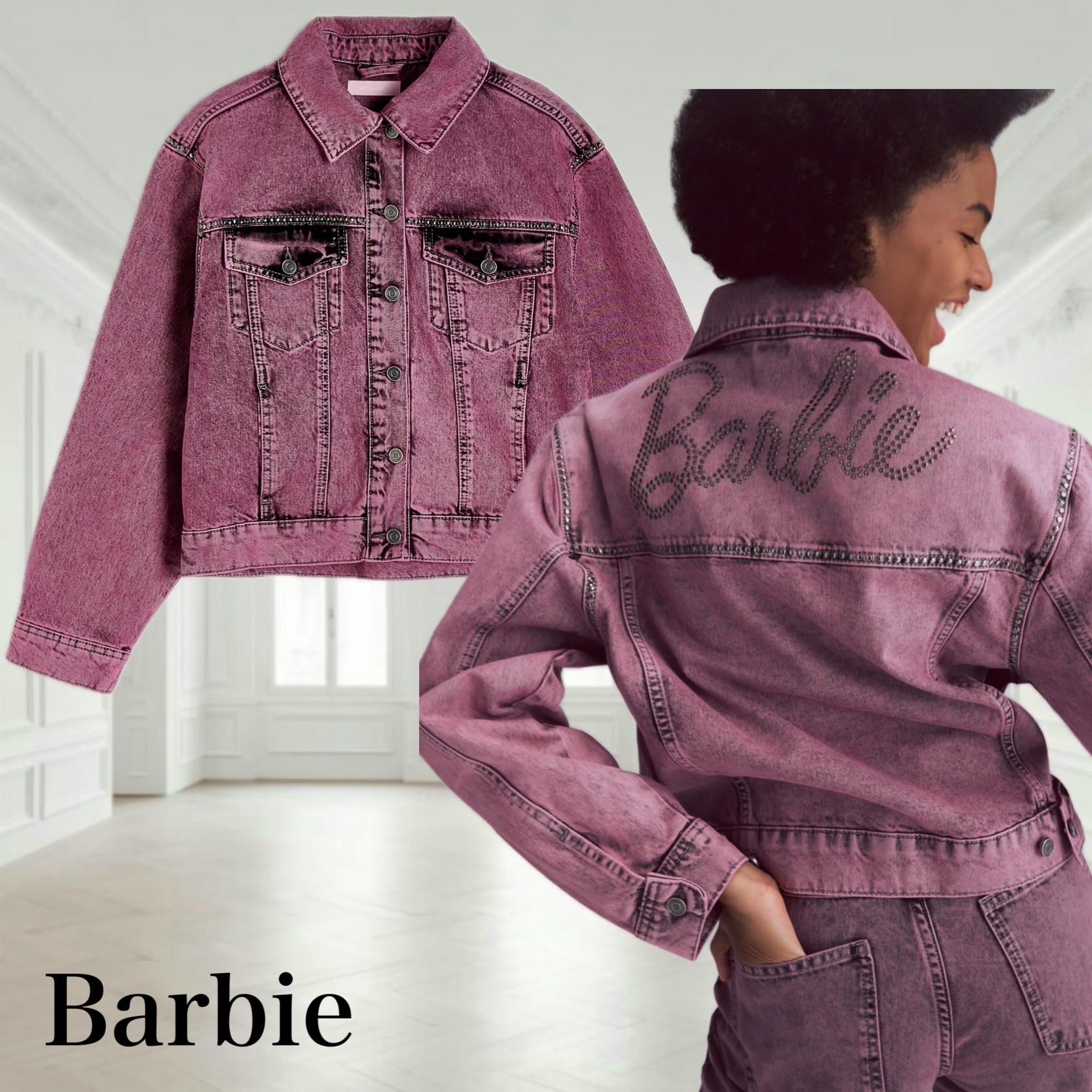 ヨーロッパ発★Barbie デニムジャケット