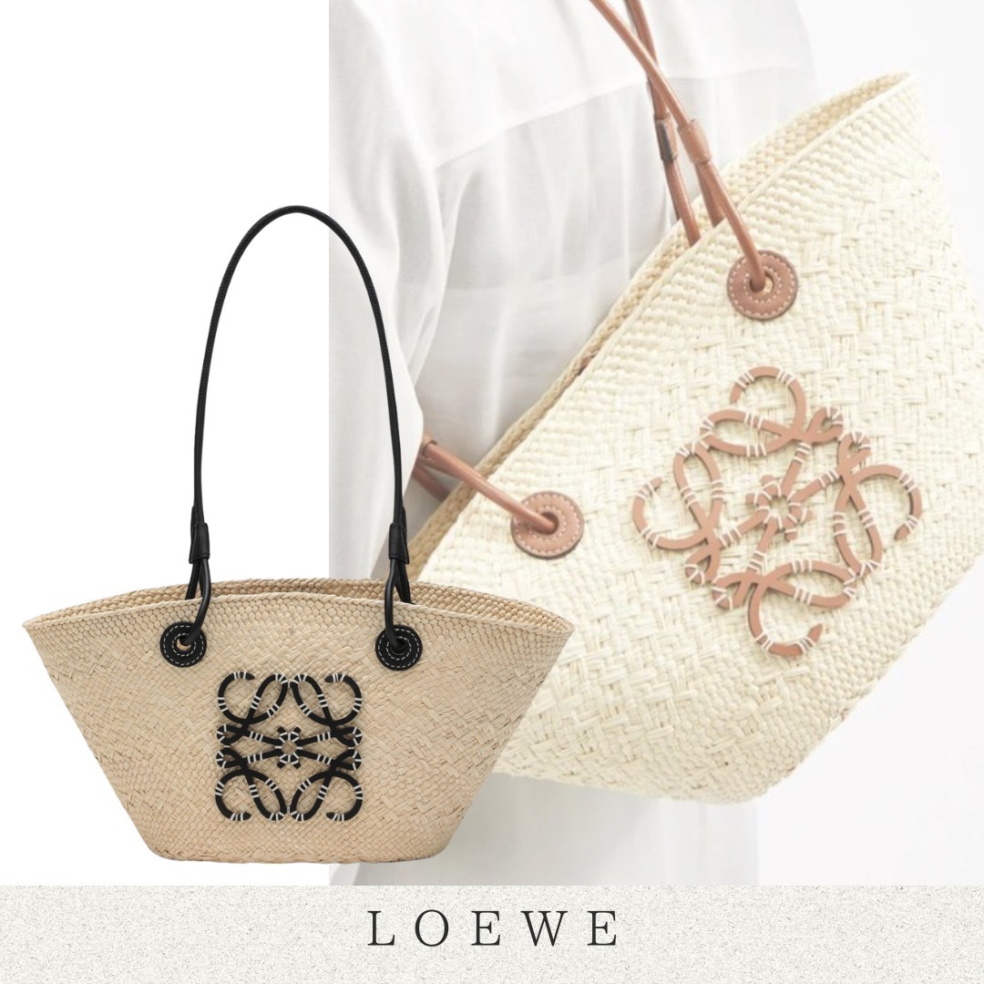 数量限定【LOEWE】ミディアムアナグラムバスケットトートバッグ