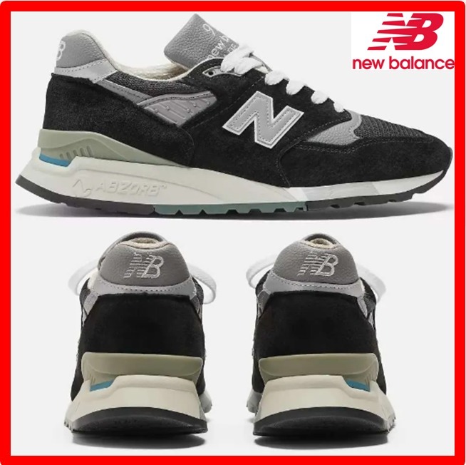 ★人気★【New Balance】★U998BL MADE IN USA★22.5-29cm