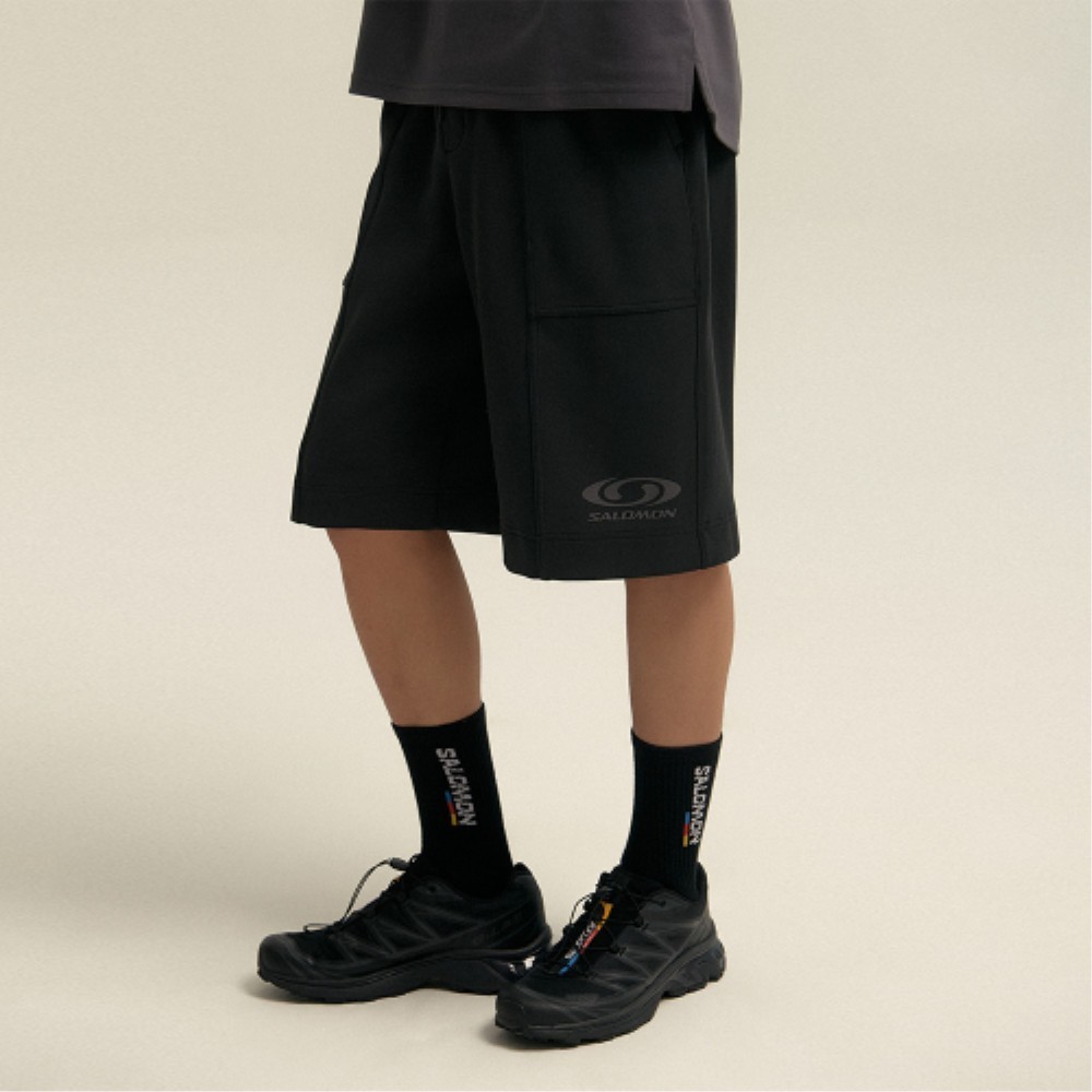 パンツ Salomon Link Sweat ShortsLC2812600 S251001HPH33_BLK