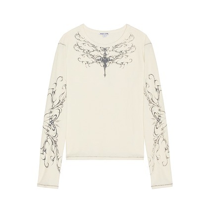 Jaded London Ines ロングＴシャツ