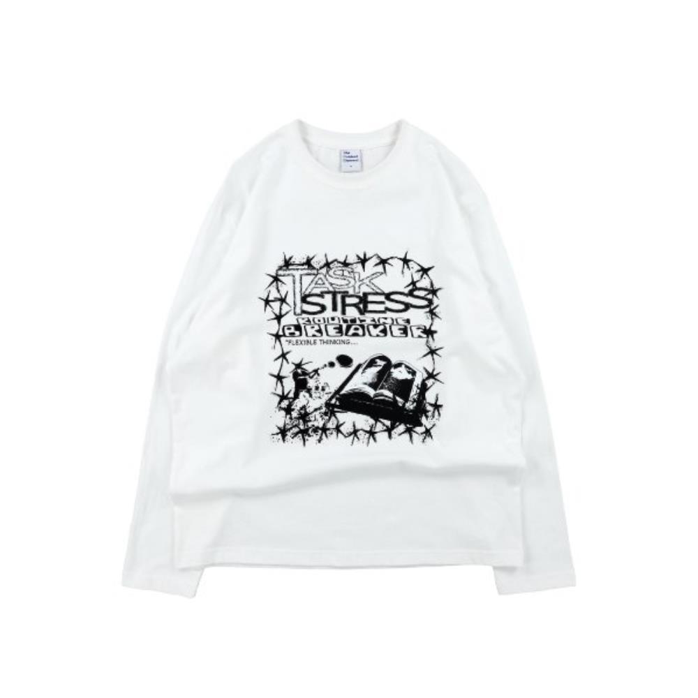 Tシャツ・カットソー THE COLDEST MOMENT TCM task long sleeve whiteivory