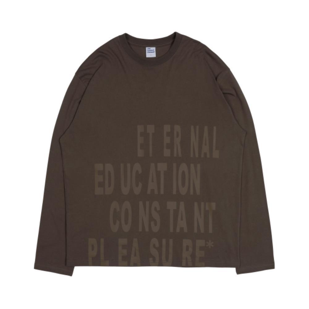 Tシャツ・カットソー THE COLDEST MOMENT TCM eternal long sleeve brown