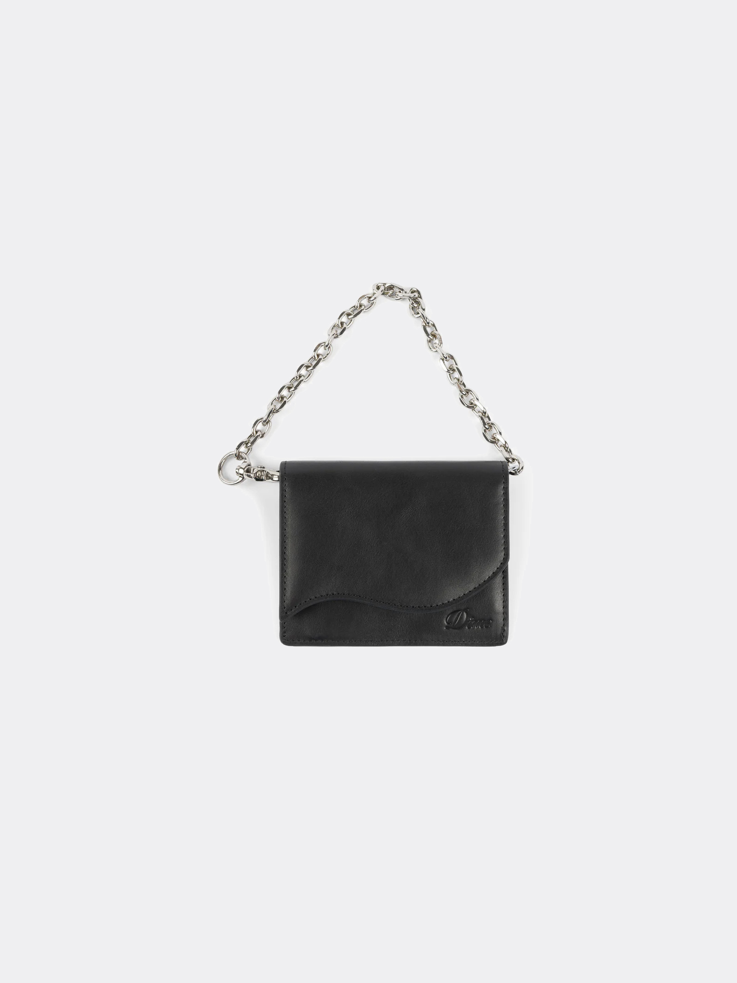 【DIME】 CHAIN LEATHER WALLET / BLACK
