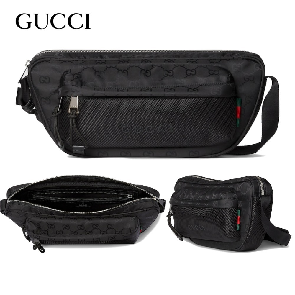 25新作 GUCCI グッチ ネクサス ラージ スリングバッグ ナイロン