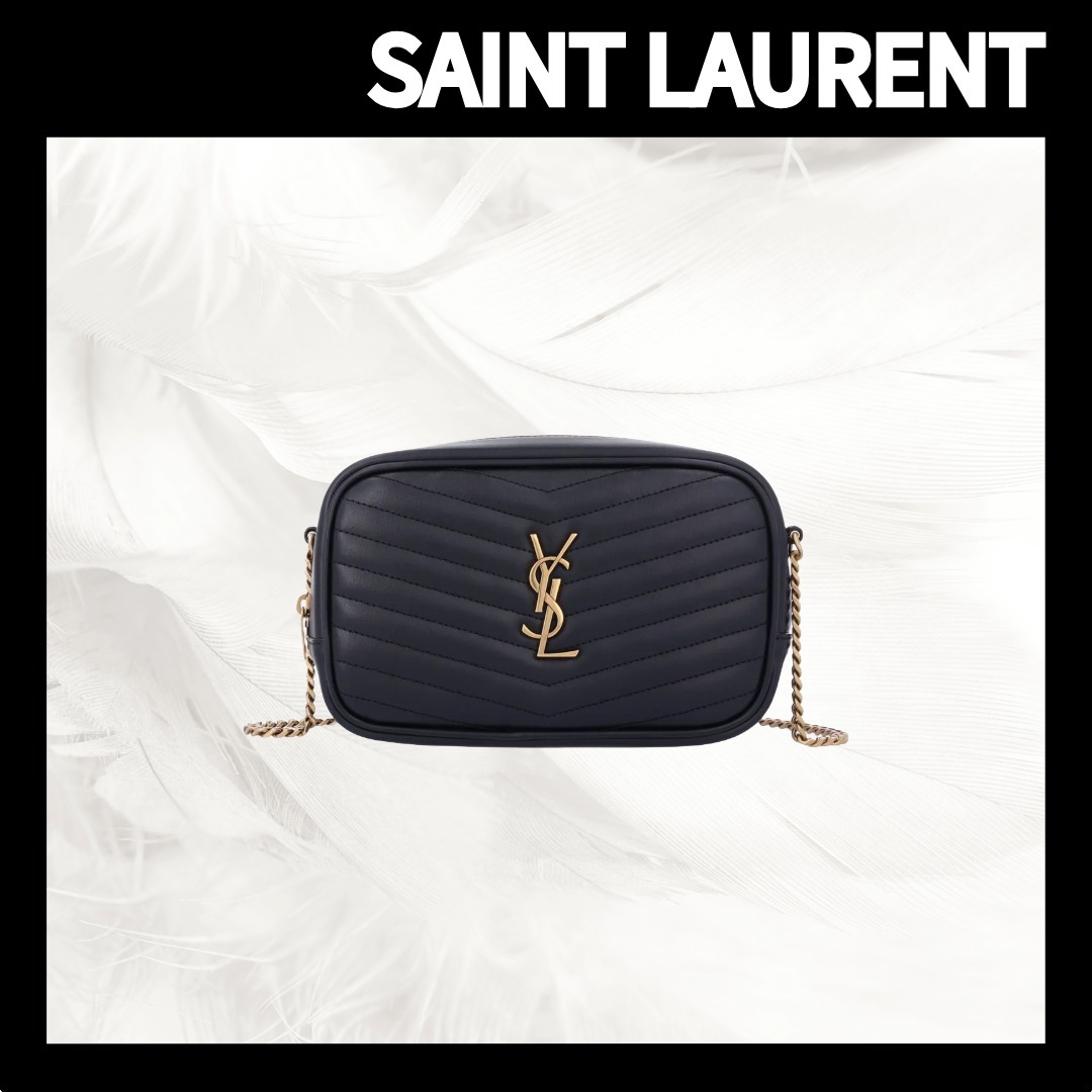 【SAINT LAURENT】Mini Monogram Lou Cross Bag/追跡可能