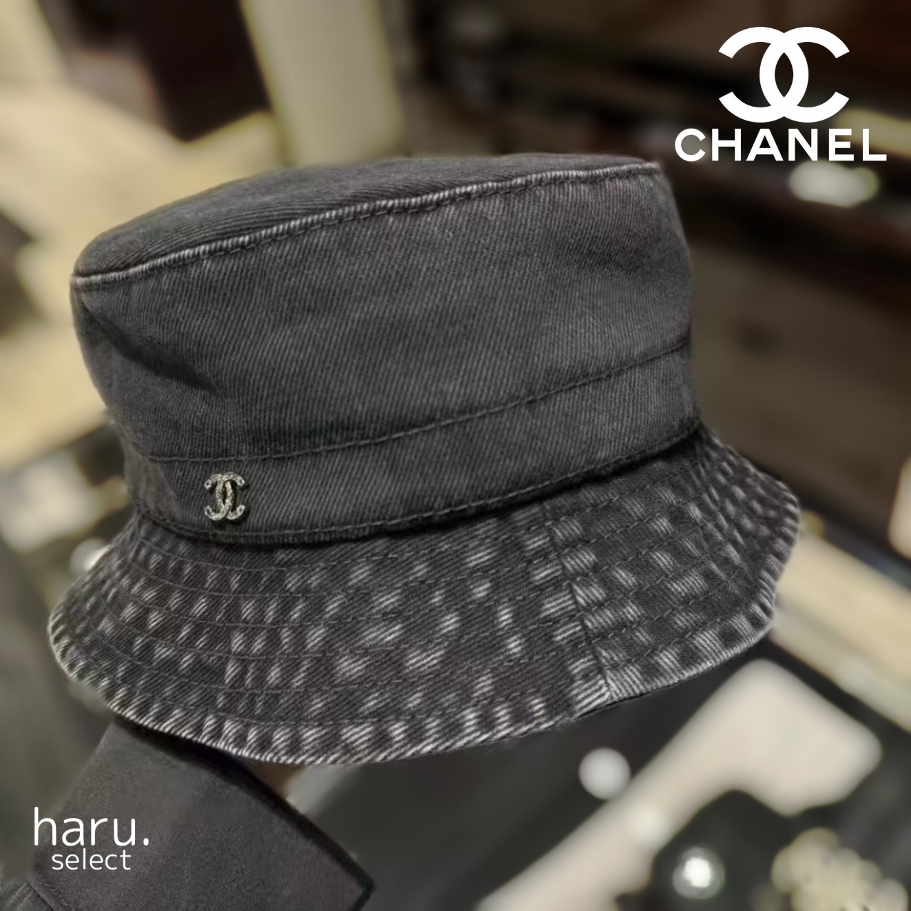 大人可愛い♡おしゃれ【CHANEL】シャネル バケットハット