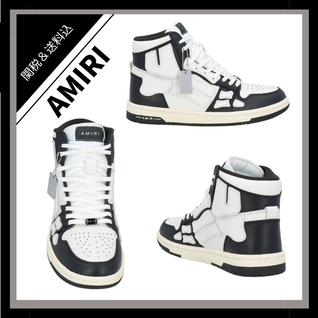 *AMIRI*レザー ハイカットスニーカー