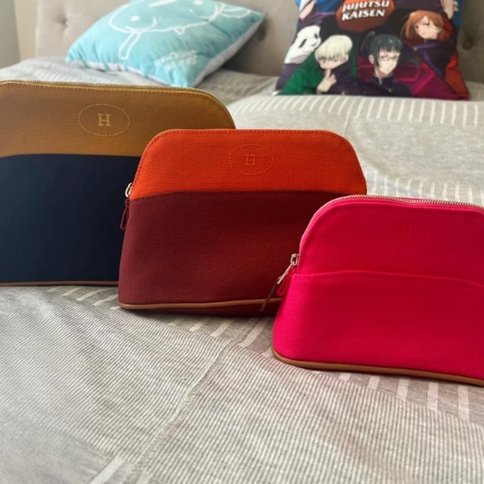《小物入れに最適》HERMES ボリードポーチ ミニミニ