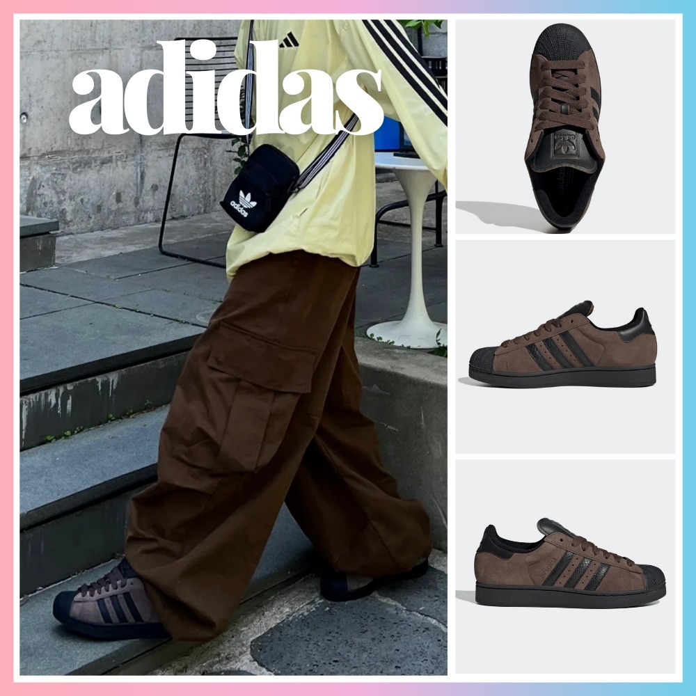 ★早期完売★【adidas】 スーパースター SUPERSTAR II ブラウン