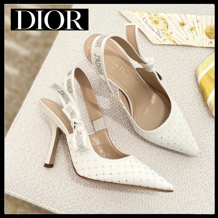 【上品に煌めいて美しい☆】Dior JAdior スリングバックパンプス