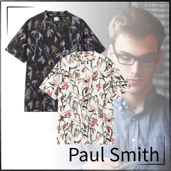 Paul Smith ☆ ポールスミス フェイデッドリリープリントTシャツ